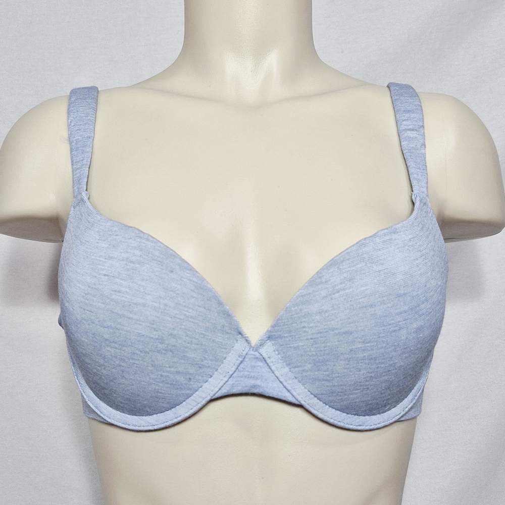 36B Nautica Intimates Lightly Lined Underwire Bra Blue